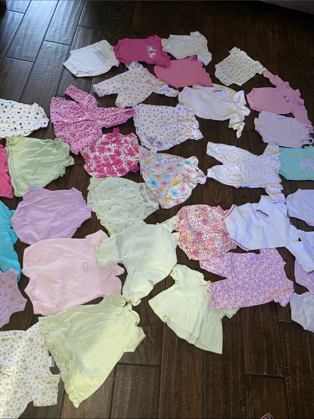 Baby Girl Clothing Big Lot  Size Various 0/3 06 Months Mor Sizes Approxi, ,